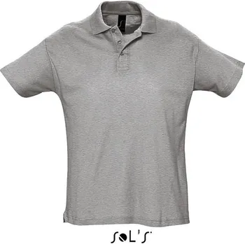 Pánská košile Sol's Summer Ii - Men's Polo Shirt, šedá (Sport Grey)