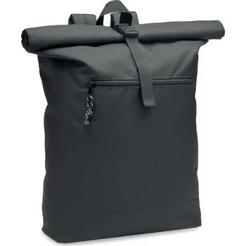 Městský batoh 600D RPET rolovací batoh - NAPA, černá