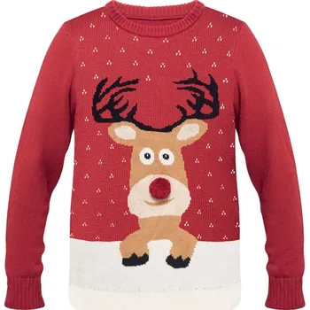 Pánský svetr Vánoční svetr L/XL - SHIMAS, červená