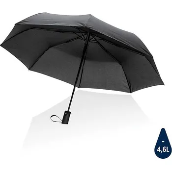 Deštník 21' auto-open deštník Impact ze 190T RPET AWARE™, černá, černá