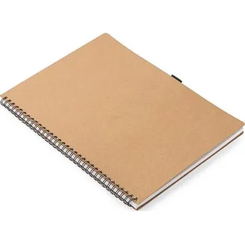 Zápisník Poznámkový blok STIN A4, hnědá