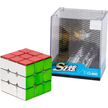 Hlavolam Kostka 3x3x3 metalická Cyclone Boys Bez magnetů