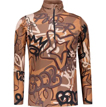 Pánská mikina Pánská funkční termo mikina premium ALTISPORT VOJ/ALM054TER03 HNĚDÁ 4XL