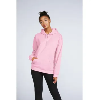 Dámská mikina Gildan Softstyle® Midweight Fleece Adult Hoodie, růžová (Light Pink)