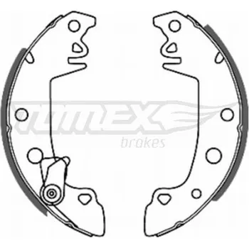 Brzdová čelist Sada brzdových čelistí TOMEX TX 20-68