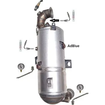 Filtr pevných částic Filtr pevných částic DPF. (PR JMJ 1366-2)