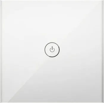 vypínač Meross Smart Wi-Fi 2-Way Wall Switch - chodbový dotykový vypínač, Wi-Fi