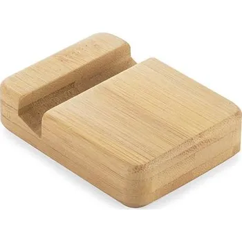 Bambusový stojan na telefon TILE, béžová