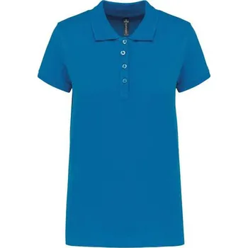 Dámské tričko Kariban Ladies’ Short-sleeved PiquÉ Polo Shirt, modrá (Sapphire)