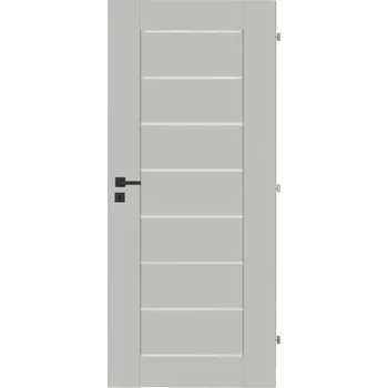 Stavebniny Interiérové dveře Naturel Perma pravé 90 cm šedá matná PERMASM90L