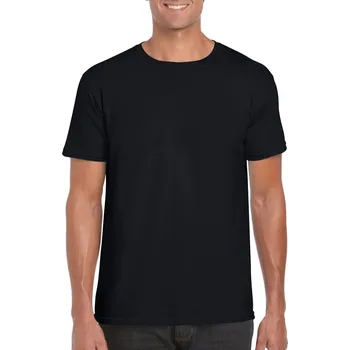 Pánské tričko Gildan Softstyle® Adult T-shirt, černá (Black)
