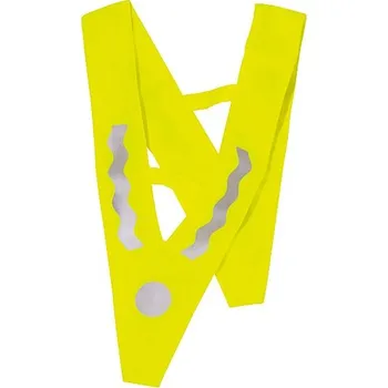 Dívčí vesta Dětská bezpečnostní vesta VICTORY, žlutá