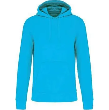 Pánská mikina Kariban Men's Eco-friendly Hooded Sweatshirt mikina, modrá (Sapphire)