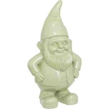 Zahradní dekorace Atmosphera Zahradní skřítek ANAO, dekorativní figurka, 42 cm, zelený