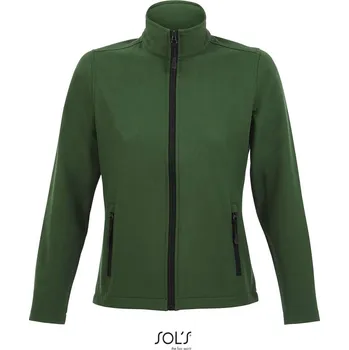 Pánská bunda Sol's Race Women - Softshell Zip Jacket, zelená (Forest Green)