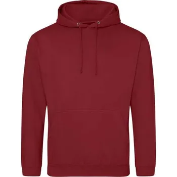 Pánská mikina Just Hoods College Hoodie, červená (Cardinal Red)