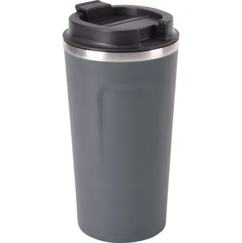 Vakuový hrnek COFFEE TIME, šedá