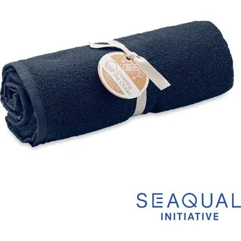Ručník Ručník SEAQUAL® 70x140cm - SAND, modrá