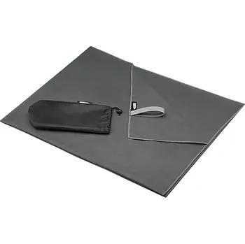 Ručník Pieter GRS ultra lehký rychleschnoucí ručník 100 × 180 cm, šedá