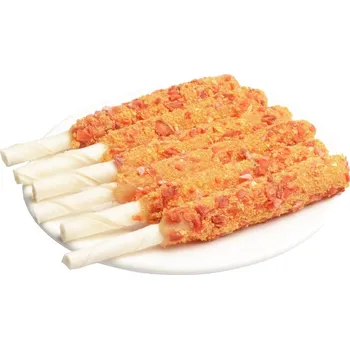 Pamlsek pro psa JUKO Snacks Chicken, carrots Wrap cowhide sticks 250 g