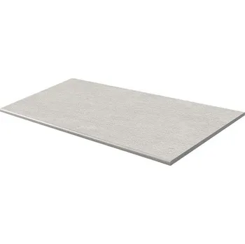 Dlažba Rako Quarzit Outdoor DCHV6737 schodovka reliéfní 60x120 šedá rekt. 2 cm