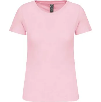 Dámské tričko Kariban Ladies' Bio150ic Crew Neck T-shirt, růžová (Light Pink)