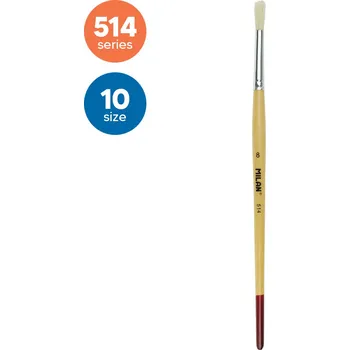 Umělecký štětec Štětec kulatý MILAN č. 10 - 514