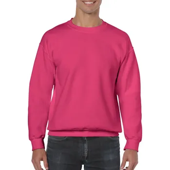 Pánská mikina Gildan Heavy Blend™ Adult Crewneck Sweatshirt mikina, růžová (Heliconia)