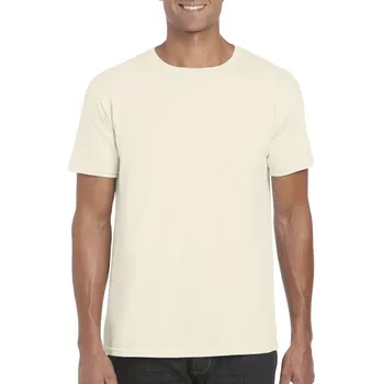 Pánské tričko Gildan Softstyle® Adult T-shirt, hnědá (Natural)