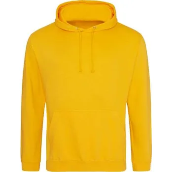 Pánská mikina Just Hoods College Hoodie, žlutá (Gold)