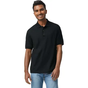Čepice Gildan Dryblend® Adult Jersey Polo - New Model, černá (Black)