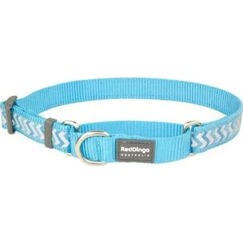 Obojek pro psa Ob.pol. RD 15 mm x 26-40 cm- Ziggy Rfx - Tyrkysová
