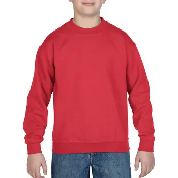 Pánská mikina Gildan Heavy Blend™ Youth Crewneck Sweatshirt mikina, červená (Red)