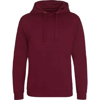 Pánská mikina Just Hoods Epic Print Hoodie, červená (Maroon)