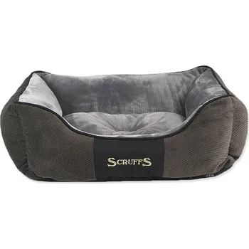 Pelíšek pro psa Pelech Scruffs Chester Box Bed šedý S 50x40cm
