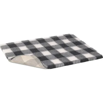 Vetbed protiskluz / Drybed šedá kostka 150 x 100 cm, vlas 30 mm