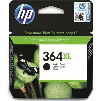 HP originální ink CN684EE, HP 364XL, black, blistr, 550str., 18ml, HP Photosmart e-All-in-One, Premium, Plus, C5380