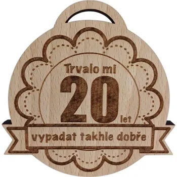 metr Trvalo mi 20 let medaile