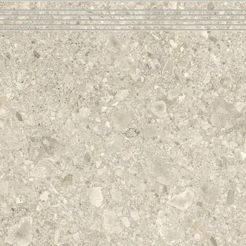 Dlažba Rako Rave DCP62901 schodovka 60x60 malt béžová rekt.