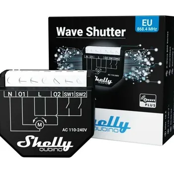 Shelly Qubino Wave Shutter - žaluziový modul, Z-Wave
