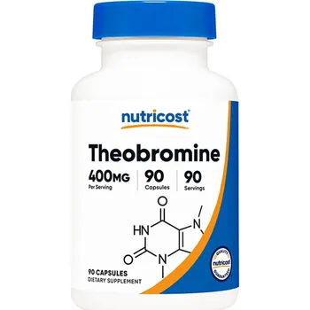 Fitness strava Nutricost Theobromine Capsules 90 kapslí