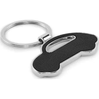 Přívěsek na klíče ve tvaru auta - LAR, černá