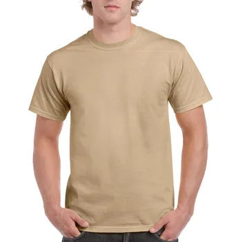 Pánské tričko Gildan Ultra Cotton™ Adult T-shirt, hnědá (Tan)