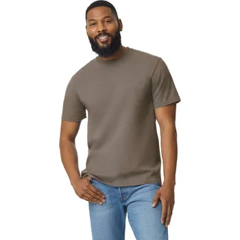 Chlapecké tričko Gildan Softstyle® Midweight Adult T-shirt, hnědá (Chestnut)