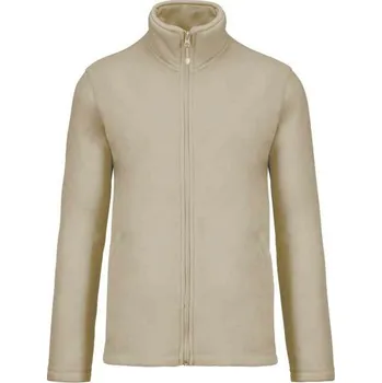 Pánská bunda Kariban Falco - Full Zip Microfleece Jacket, hnědá (Tan)