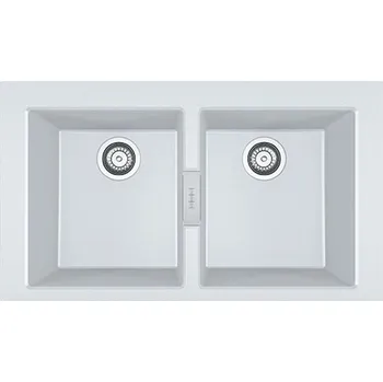 Tectonitový dřez FRANKE Dřez S2D 620-86 860 x 500mm bílý