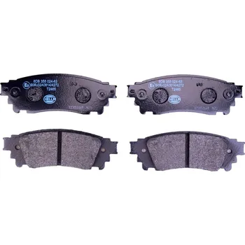 Brzdová destička Sada brzdových destiček, kotoučová brzda HELLA 8DB 355 024-631