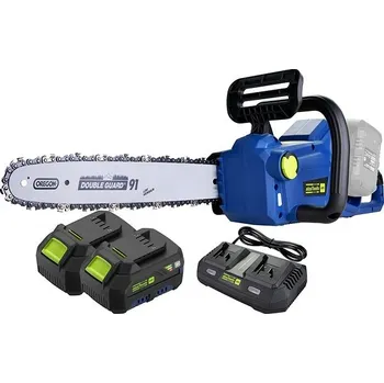 Motorová pila ALZATOOLS PRO Řetězová pila AKU CBCHS40V Brushless BatteryONE 20V (2x 4Ah)