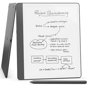 E-book Amazon Kindle Scribe 2024 (64 GB), Premium Pen, tungsten, BEZ REKLAM