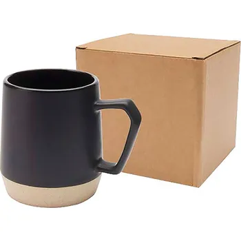 Keramický hrnek o objemu 300 ml s matným povrchem Dolce, černá